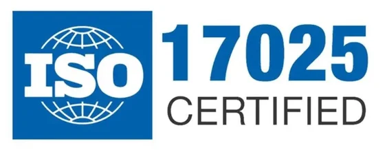 ISO/IEC 17025 accredited laboratory