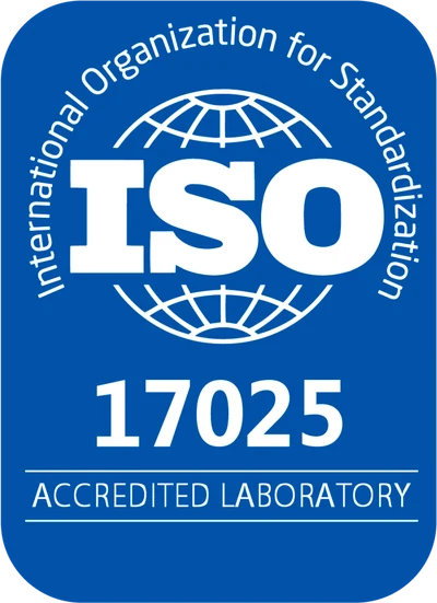 ISO/IEC 17025 accredited laboratory